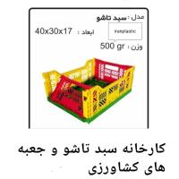 سبد پلاستیکی تاشو و جعبه کشاورزی